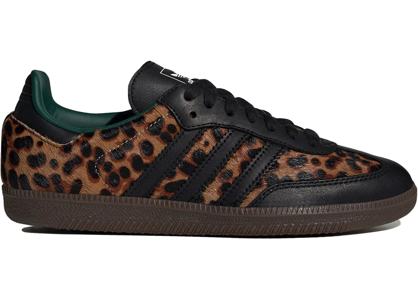 Adidas Samba Leopard Black Green