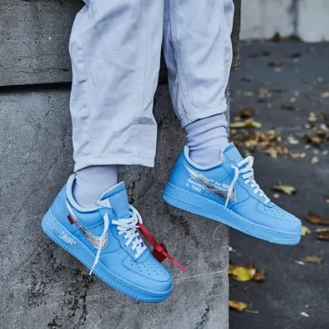Nike Air Force 1 Low Off-White MCA University Blue - CI1173-400