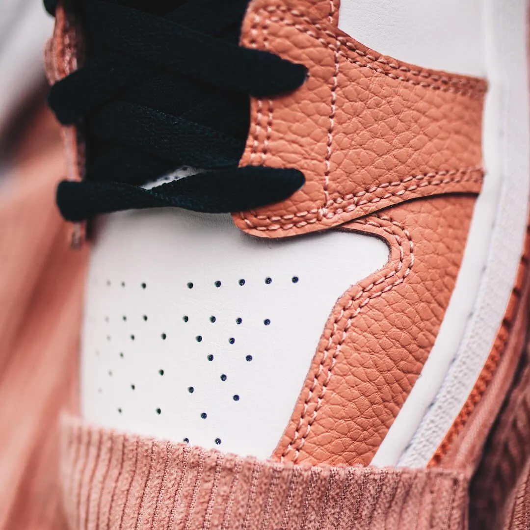Air Jordan Air Jordan 1 Mid Pink Quartz - 555112-603