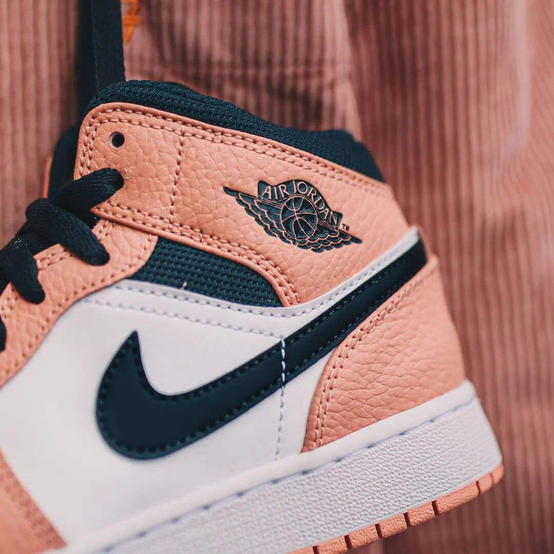 Air Jordan Air Jordan 1 Mid Pink Quartz - 555112-603