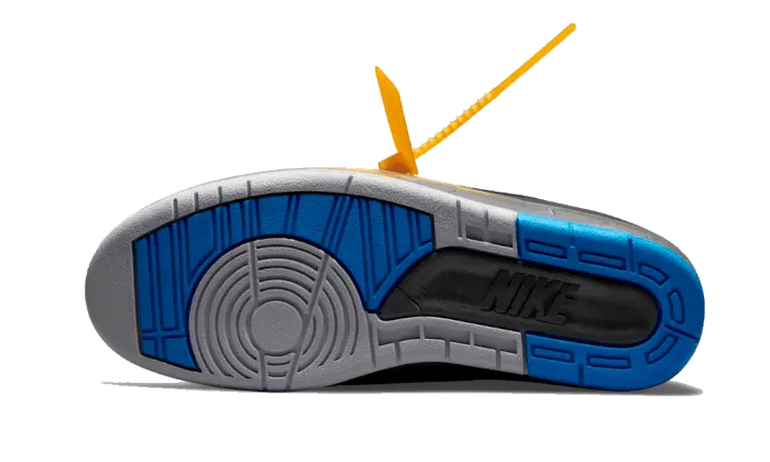 Air Jordan Air Jordan 2 Retro Low SP Off-White Black Blue - DJ4375-004